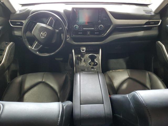 5TDGZRAH2MS523780 - 2021 TOYOTA HIGHLANDER XLE Մոխրագույն լուսանկար 8