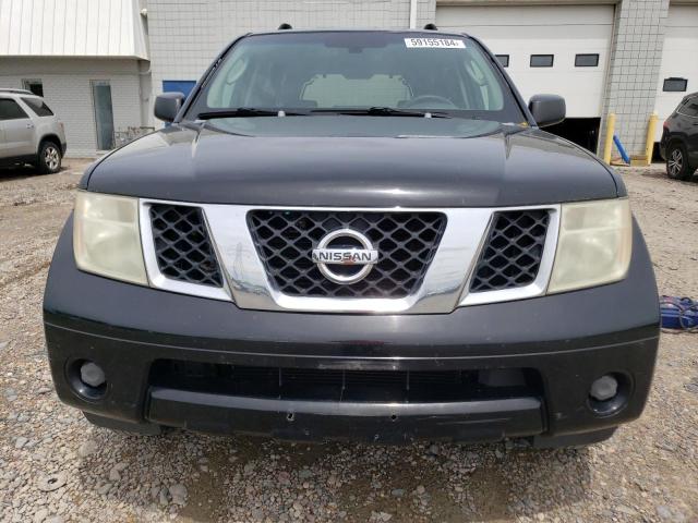 5N1AR18W46C650140 - 2006 NISSAN PATHFINDER LE 黑色 照片 5