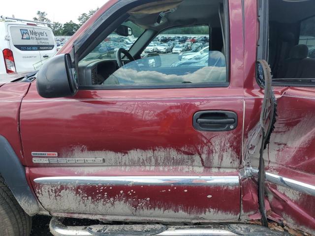 1GTHK29294E334937 - 2004 GMC SIERRA K2500 HEAVY DUTY BURGUNDY photo 7