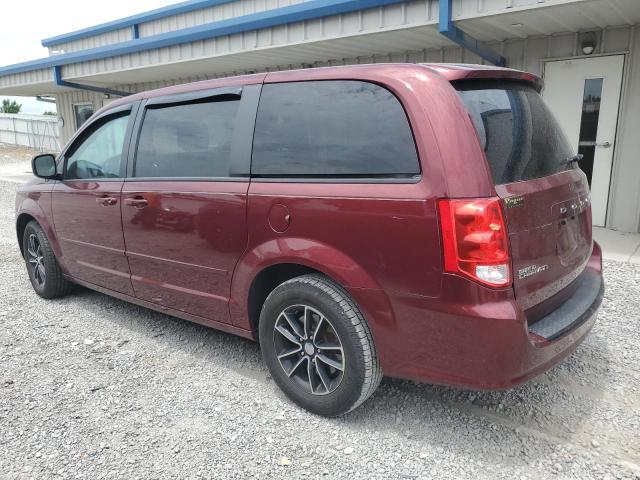 2C4RDGBG1HR582013 - 2017 DODGE GRAND CARA SE MAROON photo 2