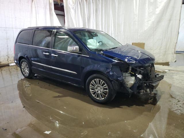 2C4RC1CG1ER176436 - 2014 CHRYSLER TOWN & COU TOURING L BLUE photo 4