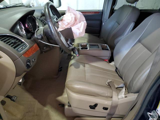 2C4RC1CG1ER176436 - 2014 CHRYSLER TOWN & COU TOURING L BLUE photo 7