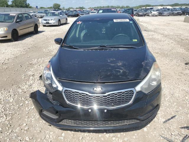 KNAFK4A69G5491807 - 2016 KIA FORTE LX BLACK photo 5