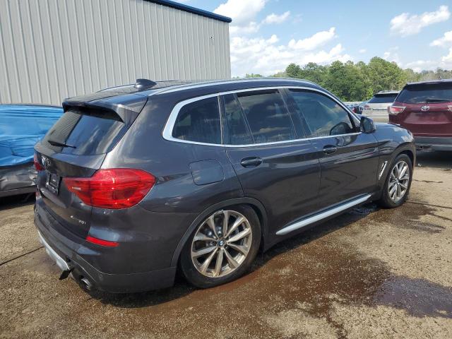 5UXTR9C50KLD97436 - 2019 BMW X3 XDRIVE30I CHARCOAL photo 3