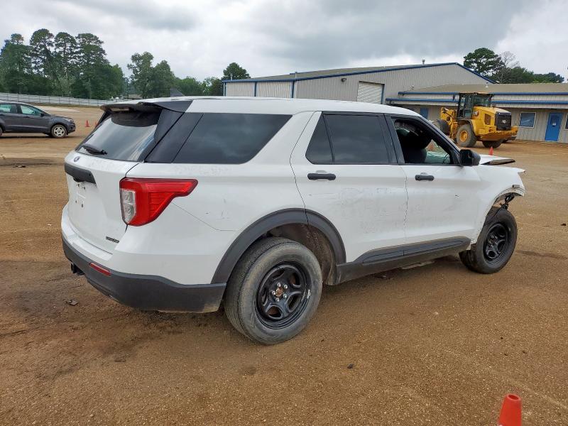 1FM5K8AB5RGA66400 - 2024 FORD EXPLORER POLICE INTERCEPTOR თეთრი ფოტო 3