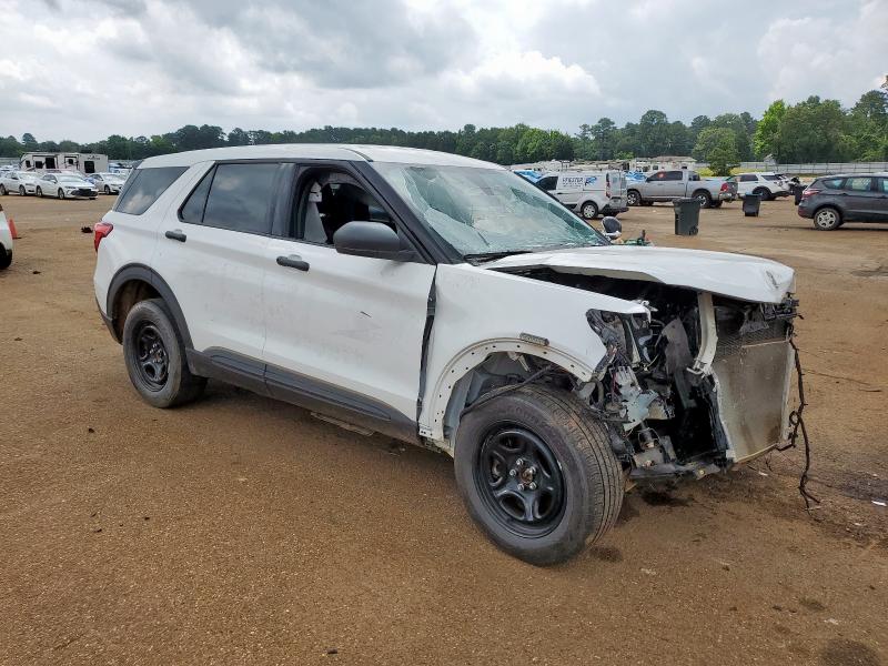 1FM5K8AB5RGA66400 - 2024 FORD EXPLORER POLICE INTERCEPTOR თეთრი ფოტო 4