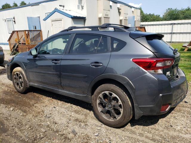 JF2GTAEC3M8358605 - 2021 SUBARU CROSSTREK PREMIUM GRAY photo 2