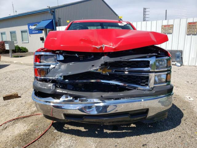 1GCNCPEH9EZ356535 - 2014 CHEVROLET SILVERADO C1500 RED photo 5