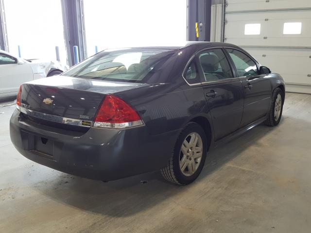 2G1WG5EK5B1245132 - 2011 CHEVROLET IMPALA LT CHARCOAL photo 4