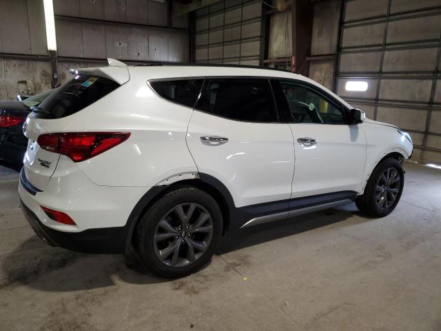 5NMZWDLA6JH054390 - 2018 HYUNDAI SANTA FE S WHITE photo 3