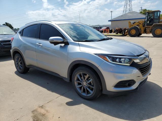 3CZRU6H74KM727670 - 2019 HONDA HR-V EXL SILVER photo 4