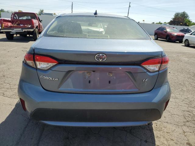 JTDEPRAE9LJ051799 - 2020 TOYOTA COROLLA LE ვერცხლისფერი ფოტო 6