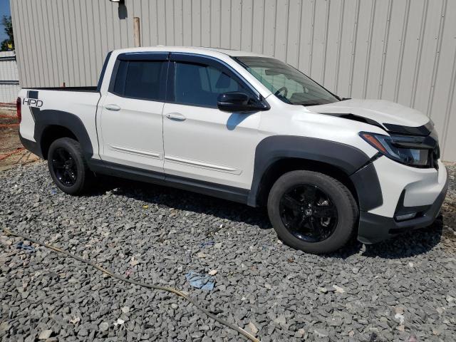 5FPYK3F87NB010830 - 2022 HONDA RIDGELINE BLACK EDITION WHITE photo 4