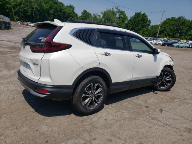 2HKRW2H5XLH619584 - 2020 HONDA CR-V EX WHITE photo 3