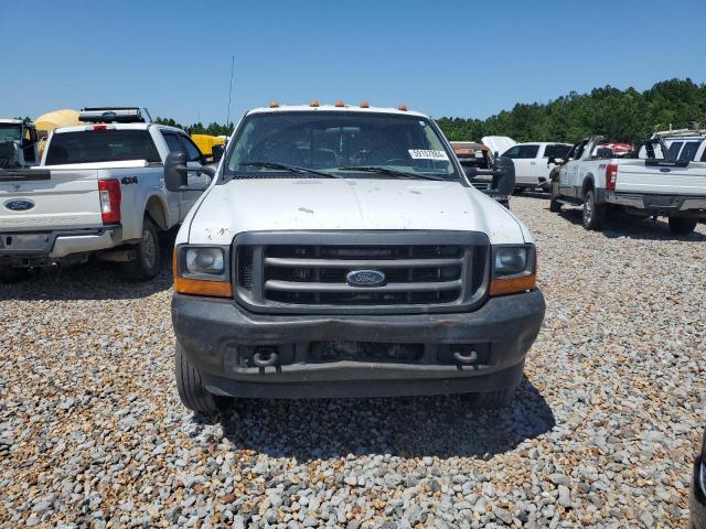 1FDXW46F51EB72265 - 2001 FORD F450 SUPER DUTY WHITE photo 5