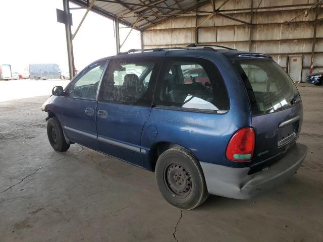 2B4GP25R0YR505208 - 2000 DODGE CARAVAN BLUE photo 2