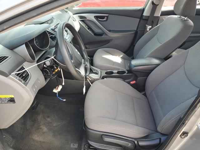 KMHDH4AE0EU097465 - 2014 HYUNDAI ELANTRA SE SILVER photo 7