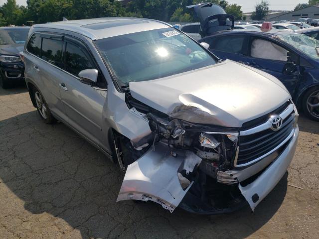 5TDJKRFH8FS224526 - 2015 TOYOTA HIGHLANDER XLE Gümüş foto 4