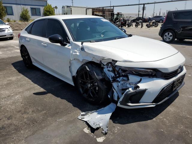 2HGFE2F54RH556851 - 2024 HONDA CIVIC SPORT WHITE photo 4