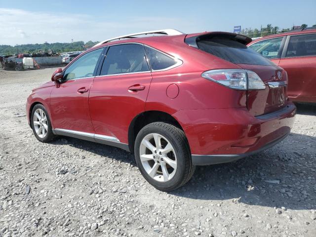 2T2ZK1BA8BC045026 - 2011 LEXUS RX 350 RED photo 2