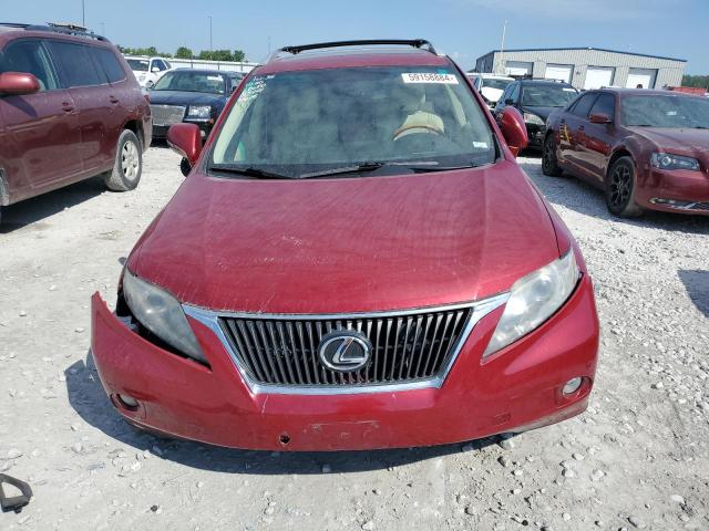 2T2ZK1BA8BC045026 - 2011 LEXUS RX 350 RED photo 5