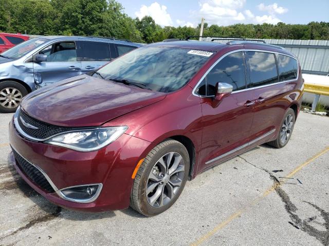 2C4RC1GG2HR804986 - 2017 CHRYSLER PACIFICA LIMITED RED photo 1