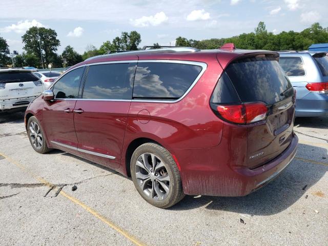 2C4RC1GG2HR804986 - 2017 CHRYSLER PACIFICA LIMITED RED photo 2