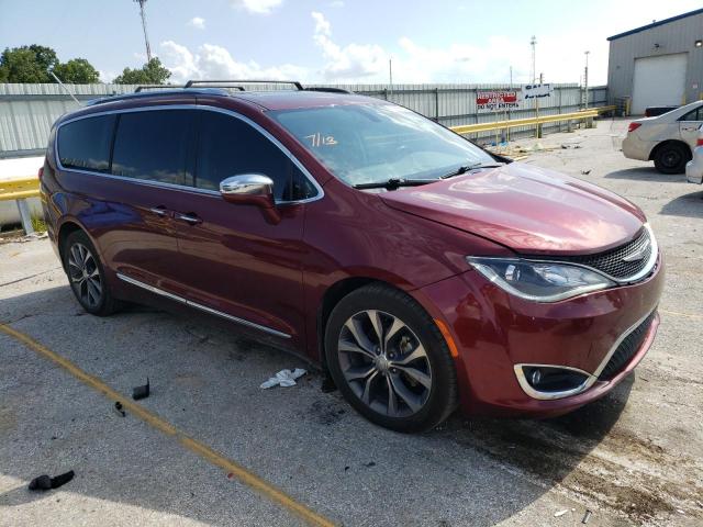 2C4RC1GG2HR804986 - 2017 CHRYSLER PACIFICA LIMITED RED photo 4