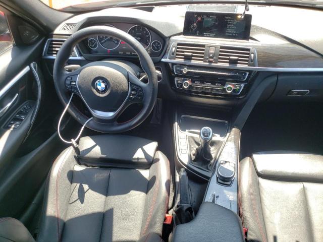 WBA8B3C51GK384209 - 2016 BMW 340 I RED photo 8