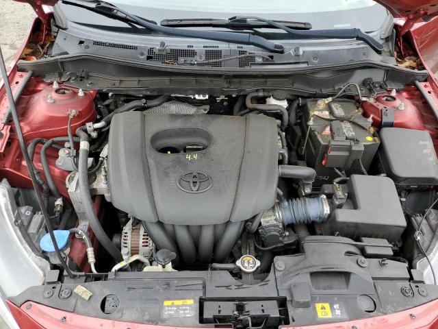 3MYDLBZV7GY109253 - 2016 TOYOTA SCION IA RED photo 11