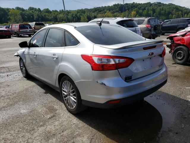 1FADP3J27EL235215 - 2014 FORD FOCUS TITANIUM SILVER photo 3