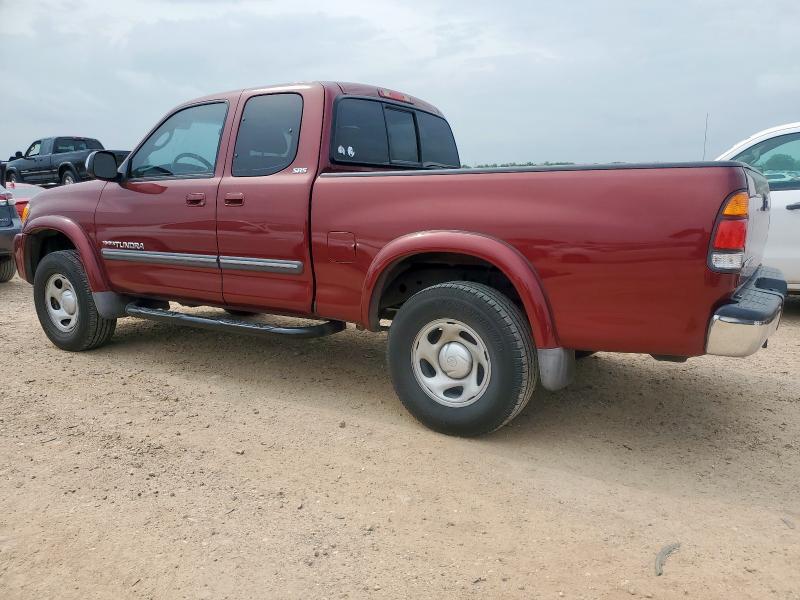 5TBRN34174S446719 - 2004 TOYOTA TUNDRA ACCESS CAB SR5 BURGUNDY photo 2