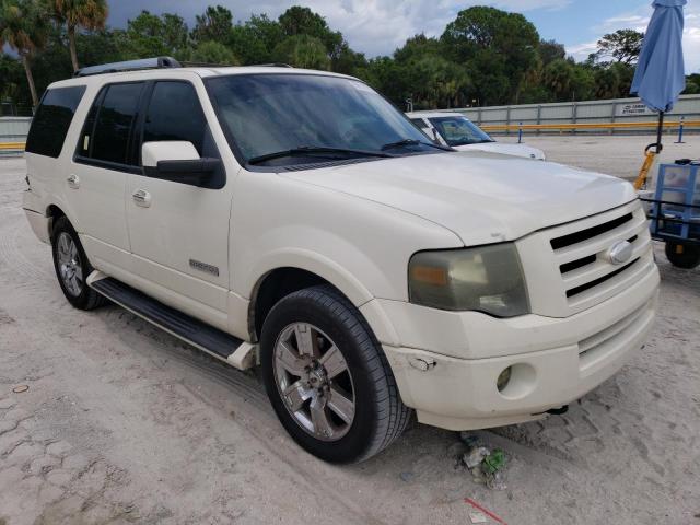 1FMFU20528LA59661 - 2008 FORD EXPEDITION LIMITED WHITE photo 4
