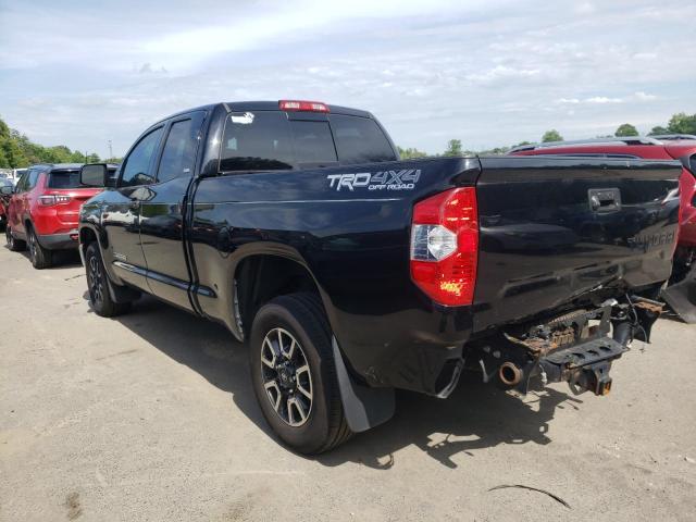 5TFUY5F1XHX626083 - 2017 TOYOTA TUNDRA DOUBLE CAB SR/SR5 BLACK photo 2