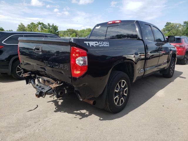 5TFUY5F1XHX626083 - 2017 TOYOTA TUNDRA DOUBLE CAB SR/SR5 BLACK photo 3