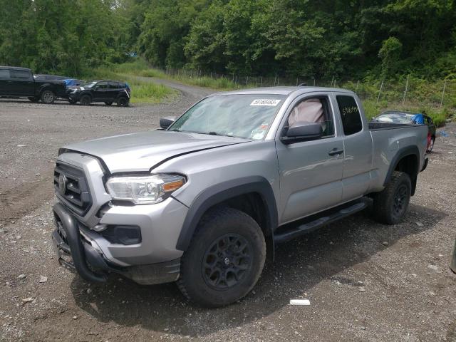 3TYSZ5ANXLT006268 - 2020 TOYOTA TACOMA ACCESS CAB ვერცხლისფერი ფოტო 1
