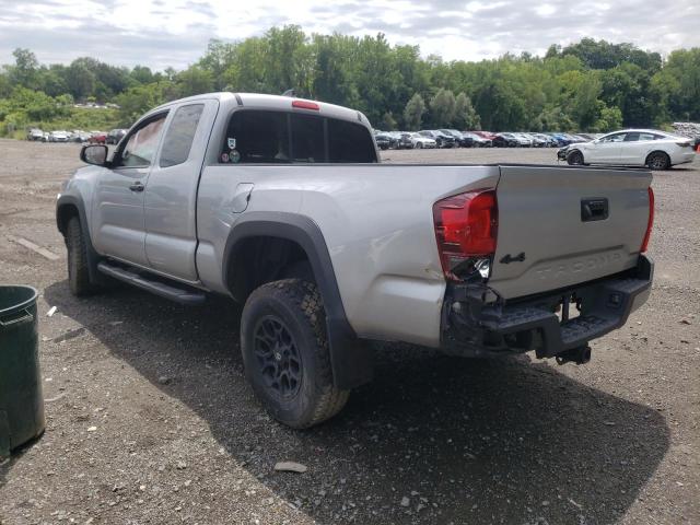 3TYSZ5ANXLT006268 - 2020 TOYOTA TACOMA ACCESS CAB ვერცხლისფერი ფოტო 2