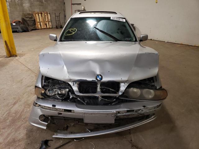 WBADT43402GZ99919 - 2002 BMW 525 I AUTOMATIC SILVER photo 5