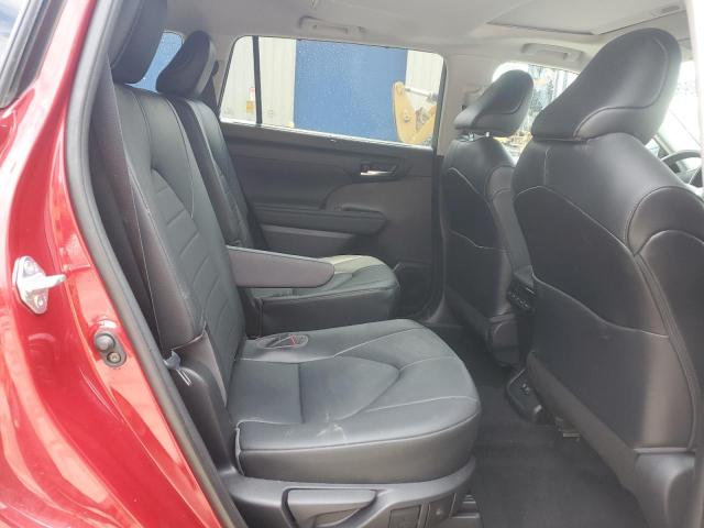 5TDGZRBH5LS005059 - 2020 TOYOTA HIGHLANDER XLE RED photo 11