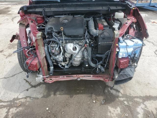 5TDGZRBH5LS005059 - 2020 TOYOTA HIGHLANDER XLE RED photo 12