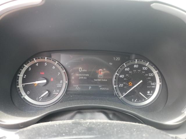 5TDGZRBH5LS005059 - 2020 TOYOTA HIGHLANDER XLE RED photo 9