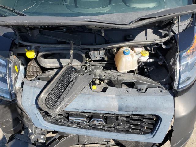 3C6LRVDG0NE115579 - 2022 RAM PROMASTER 2500 HIGH BLACK photo 11