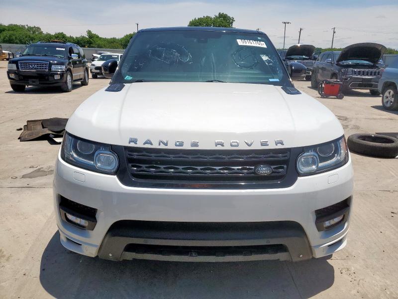 SALWV2TF8EA375068 - 2014 LAND ROVER RANGE ROVE AUTOBIOGRAPHY WHITE photo 5