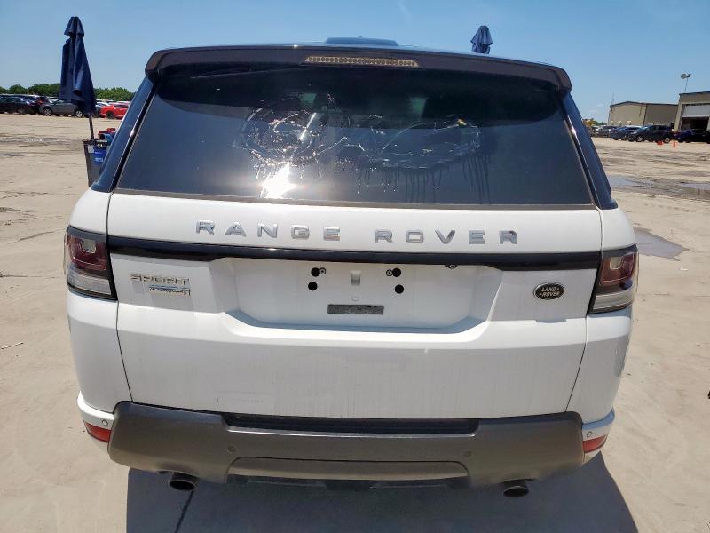 SALWV2TF8EA375068 - 2014 LAND ROVER RANGE ROVE AUTOBIOGRAPHY WHITE photo 6