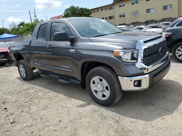 5TFRY5F11MX291800 - 2021 TOYOTA TUNDRA DOUBLE CAB SR/SR5 GRAY photo 4