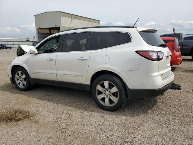 1GNKVJKD3FJ241416 - 2015 CHEVROLET TRAVERSE LTZ WHITE photo 2