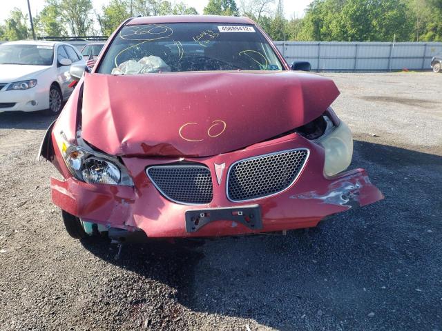 5Y2SL65826Z429131 - 2006 PONTIAC VIBE RED photo 7