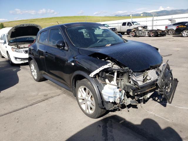 JN8AF5MV4ET484349 - 2014 NISSAN JUKE S BLACK photo 4