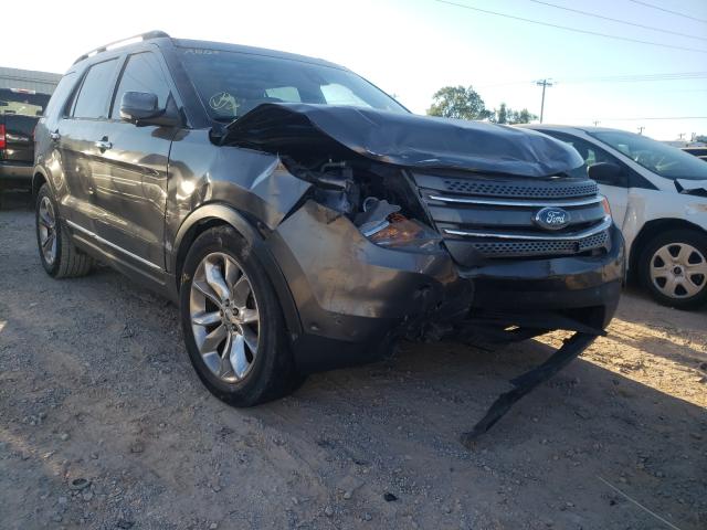 1FM5K7F8XEGA16125 - 2014 FORD EXPLORER LIMITED GRAY photo 1