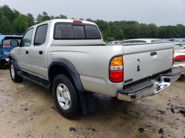 5TEGN92N44Z329061 - 2004 TOYOTA TACOMA DOUBLE CAB PRERUNNER SILVER photo 2